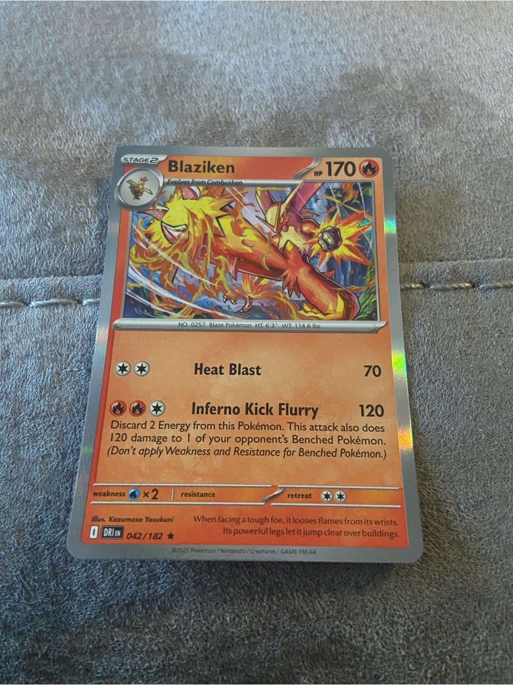 Holo Blaziken (042/182) Scarlet & Violet: Destined Rivals